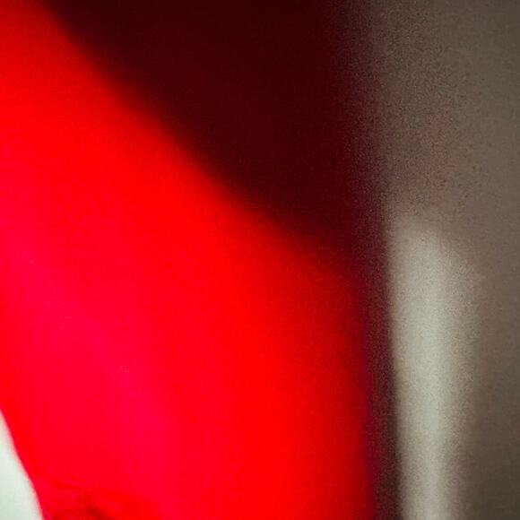 AIDAN MATTOX  Ferrari Red Lace Hemline Mermaid Cocktail Gown Dress Size US 8 - Picture 6 of 13